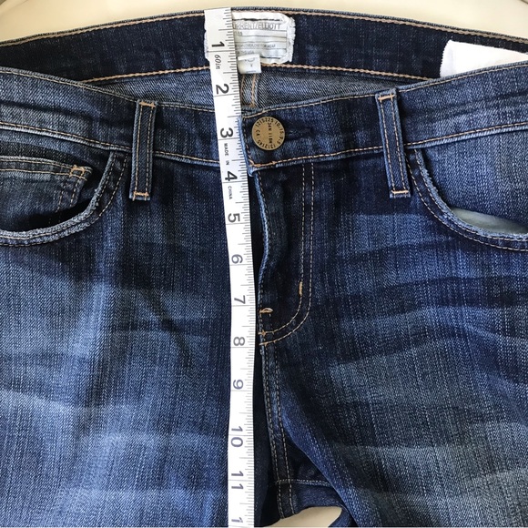 Current Elliot The Rolled Skinny in Black Love Size 31 - Picture 4 of 6